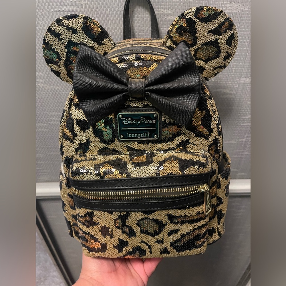 Loungefly cheetah backpack